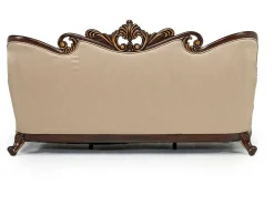 Constantine Sofa & Loveseat In Gold