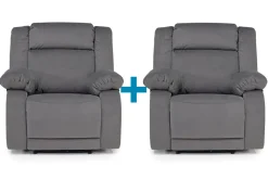 Cora Recliners In Midnight, Set Of 2