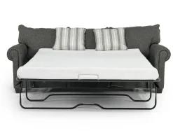 Cordoba Queen Sleeper Sofa W/ Mattress In Splash Charcoal