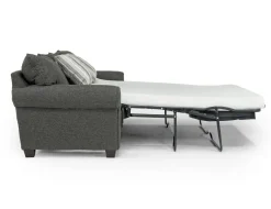 Cordoba Queen Sleeper Sofa W/ Mattress In Splash Charcoal