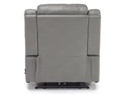 Cortez Power Recliner In Dark Brown Leather