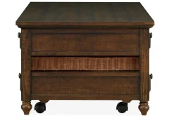 Cottage Lane Lift Top Coffee Table In Brown