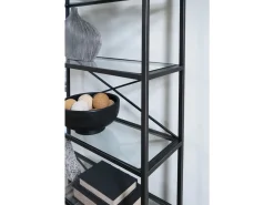 Dakerwell Bookcase In Antique Black