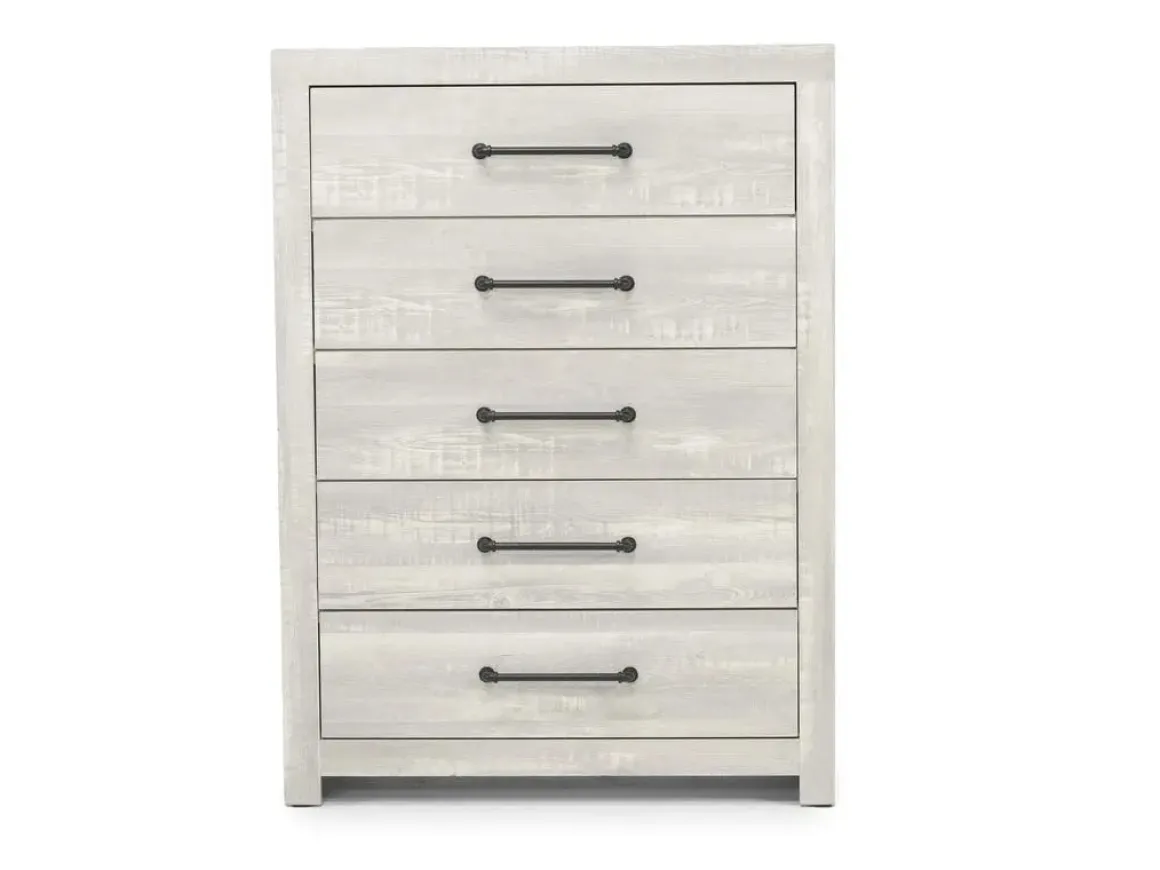 Dallas Chest In Brown Butcher Block