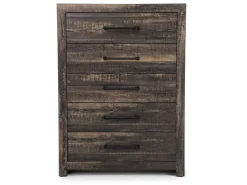 Dallas Chest In Brown Butcher Block