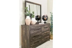 Dallas Mirror In White Wash