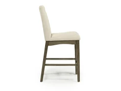 Dapper Counter Height Dining Table & 4 Stools In Brown