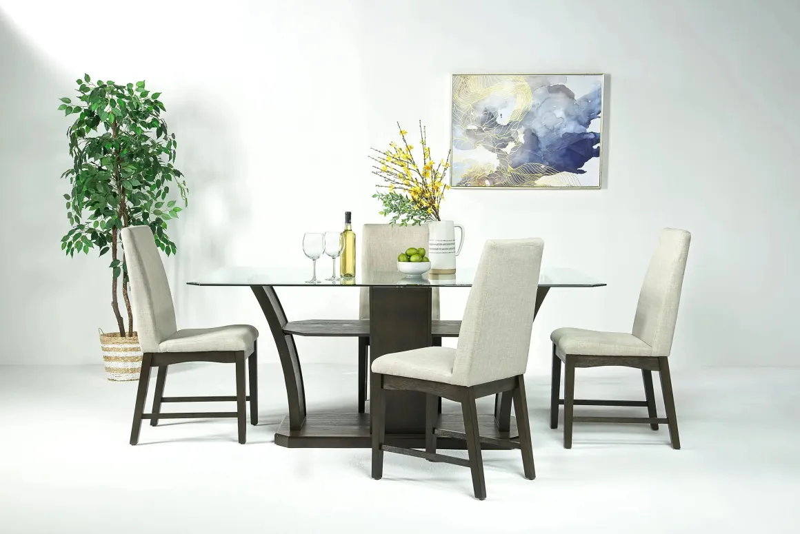 Dapper Dining Table In Gray