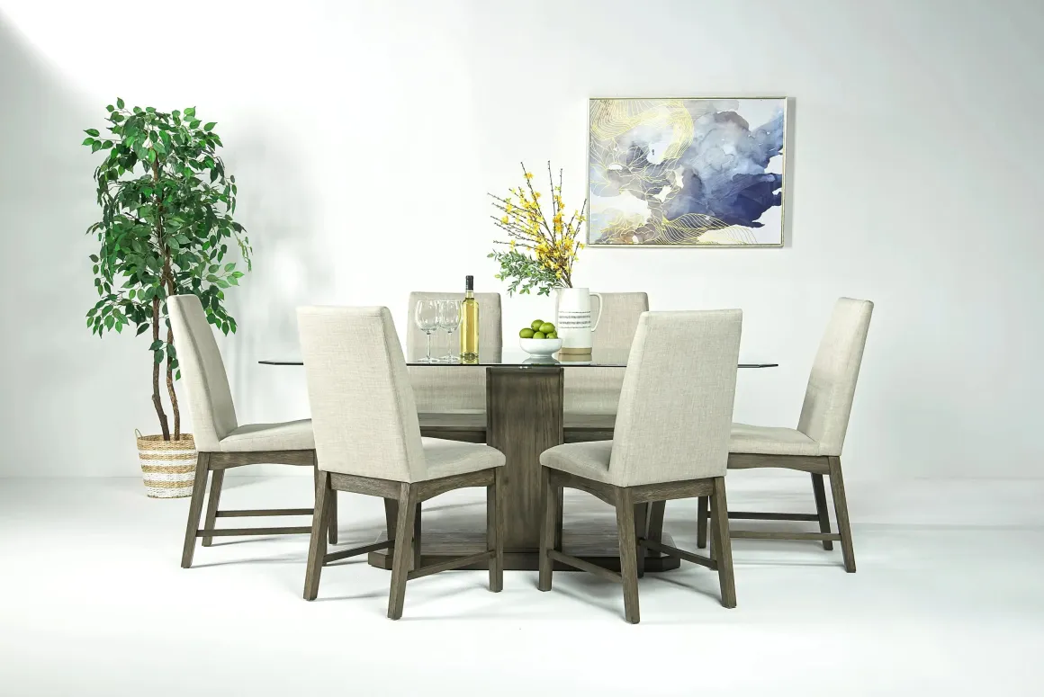 Dapper Dining Table In Gray