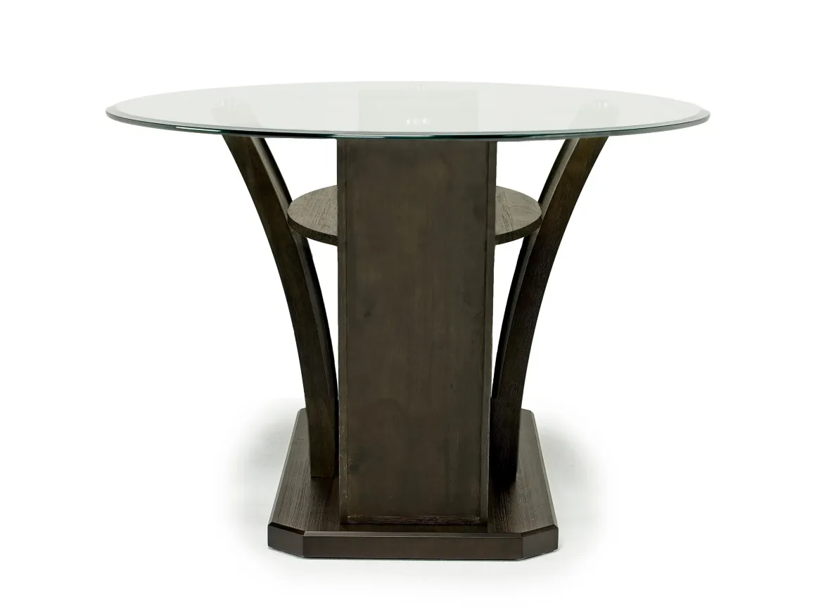 Dapper Round Dining Table In Gray
