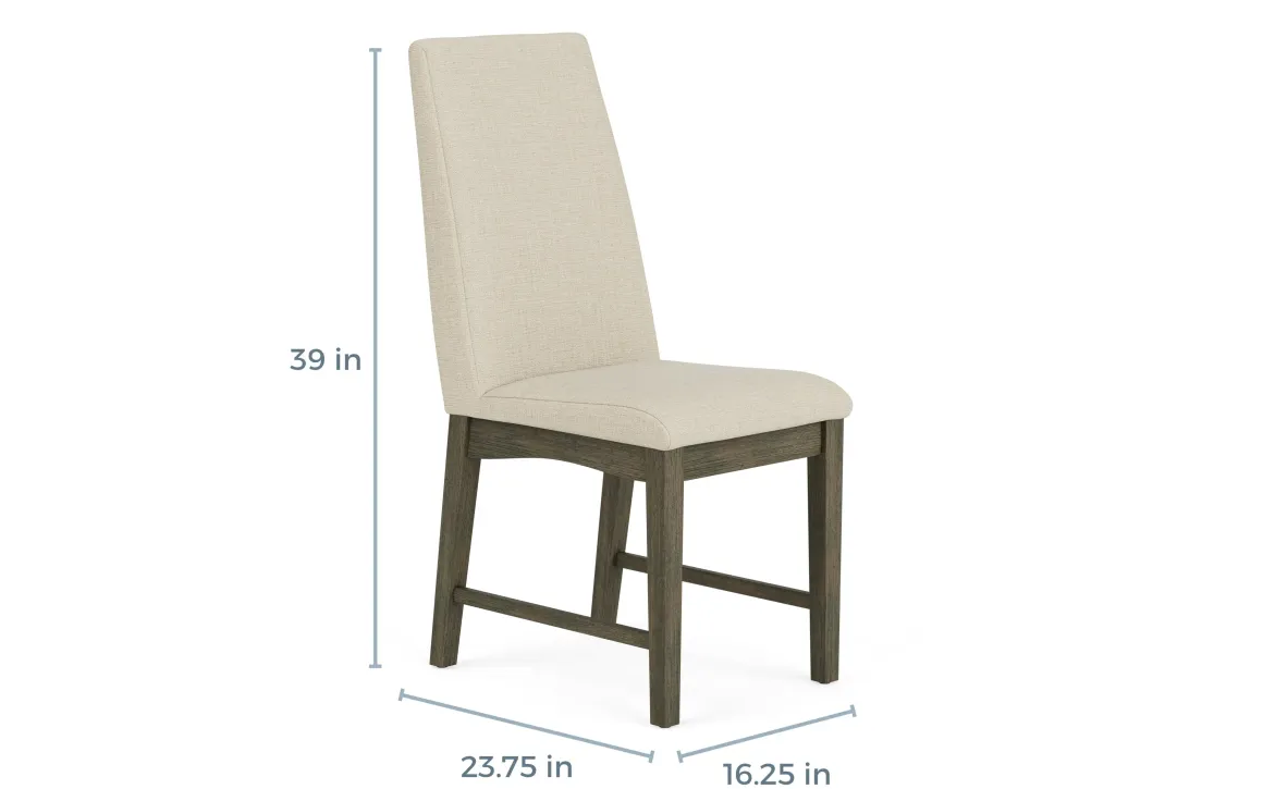 Dapper Side Chair In Brown