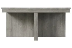 Dawson Coffee Table W/ 4 Storage Stools In Gray