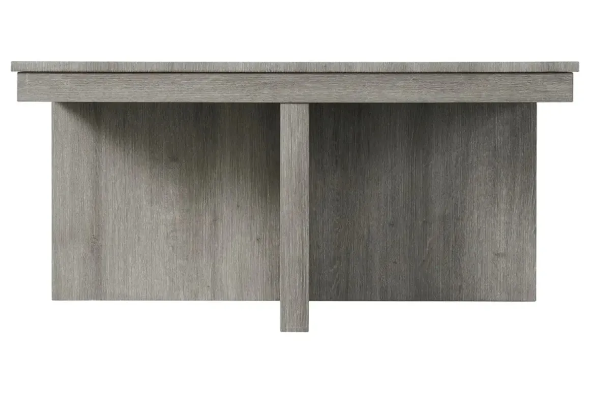 Dawson Coffee Table W/ 4 Storage Stools In Gray