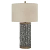 Dayo Table Lamp In Gray/Gold Finish