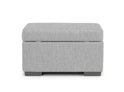 Dennon Storage Ottoman In Sea Salt