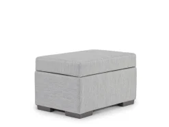 Dennon Storage Ottoman In Sea Salt