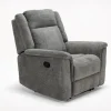 Derby Recliner In Light Gray