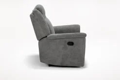 Derby Recliner In Light Gray