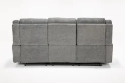 Derby Reclining Sofa In Light Gray