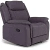Diamond Recliner In Gray