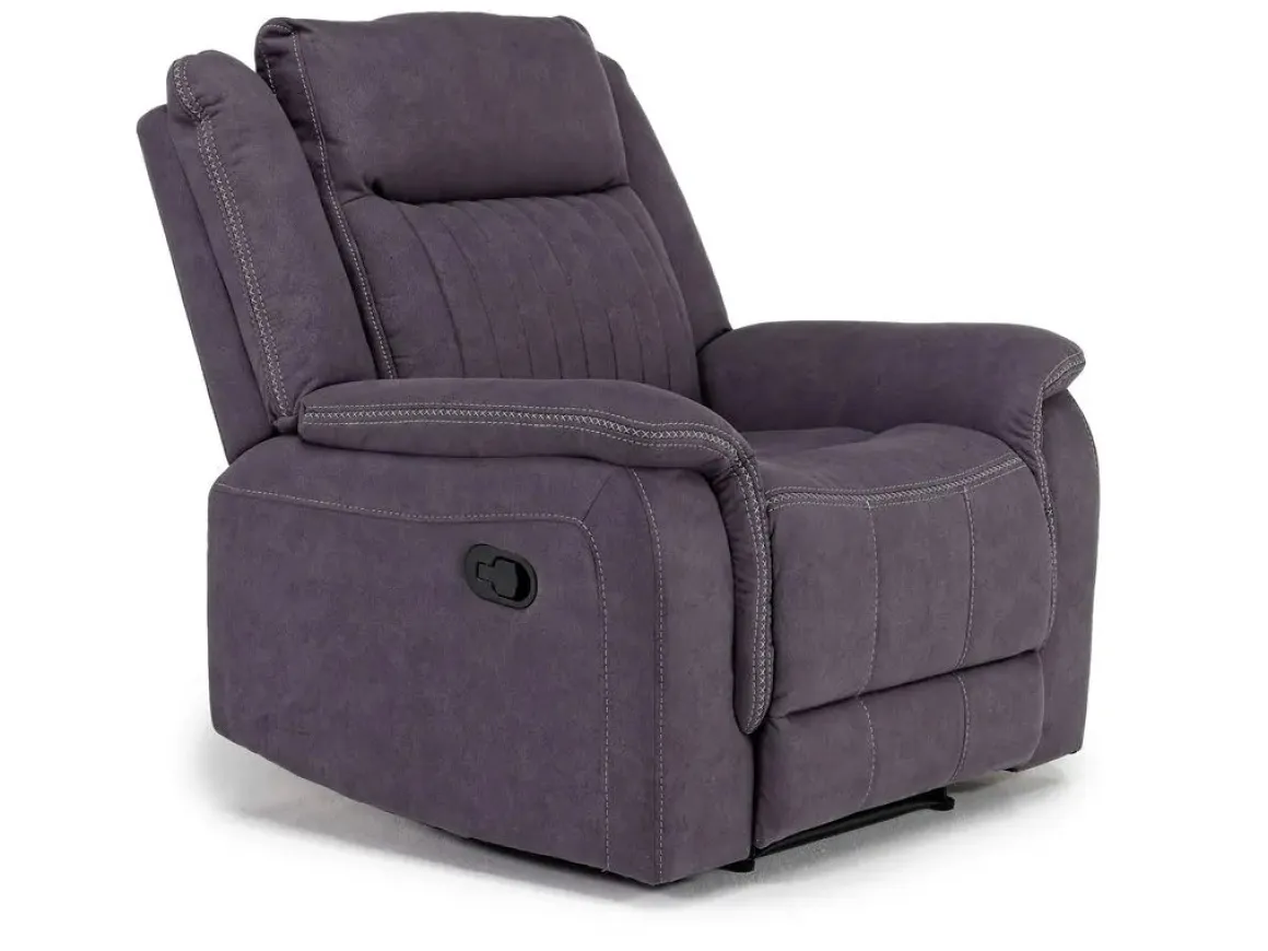 Diamond Recliner In Gray