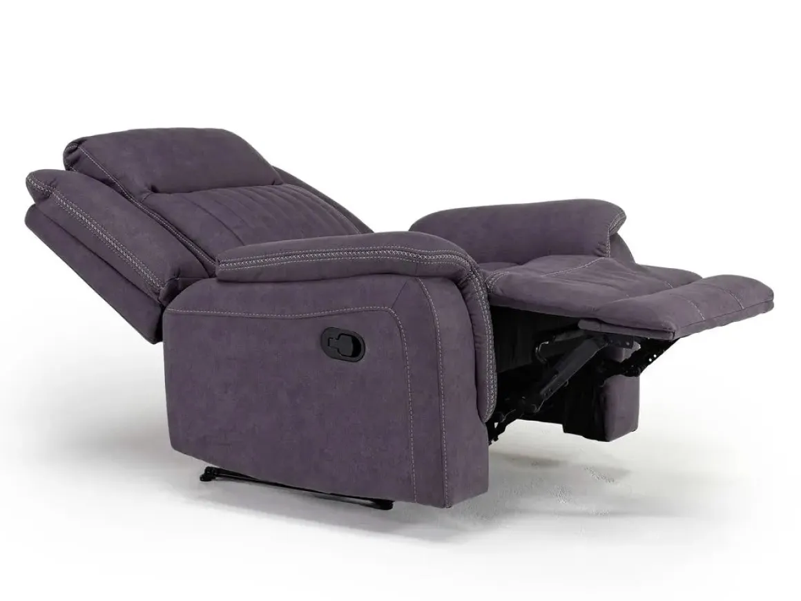 Diamond Recliner In Gray