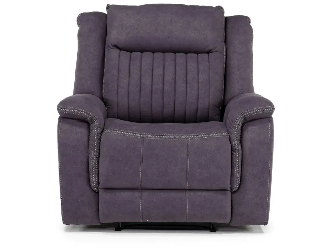 Diamond Recliner In Gray