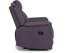 Diamond Recliner In Gray