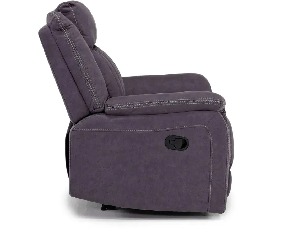 Diamond Recliner In Gray