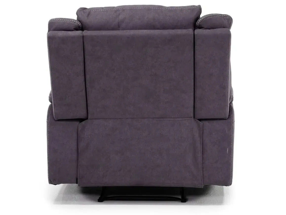 Diamond Recliner In Gray