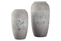 Dimitra Ceramic Vases, Set Of 2