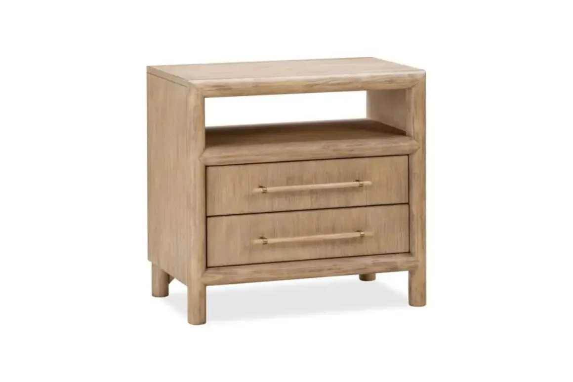 Dorsey 2 Drawer Nightstand In Granola