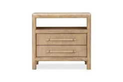Dorsey 2 Drawer Nightstand In Granola