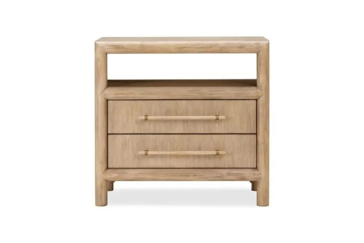 Dorsey 2 Drawer Nightstand In Granola