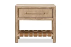 Dorsey 2 Drawer Nightstand In Granola