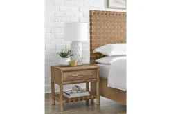 Dorsey 2 Drawer Nightstand In Granola