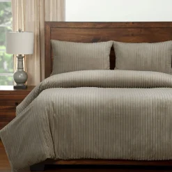 Downy Duvet In Storm Gray, Queen