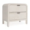 Drake 2 Drawer Nightstand In Sugar