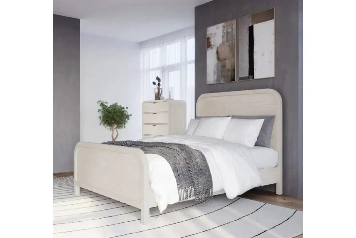 Drake Platform Bed In Sugar, Full