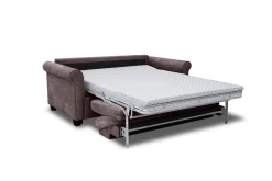 Drew Full Sleeper Loveseat In Mistral Rabbit