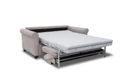 Drew Full Sleeper Loveseat In Mistral Rabbit