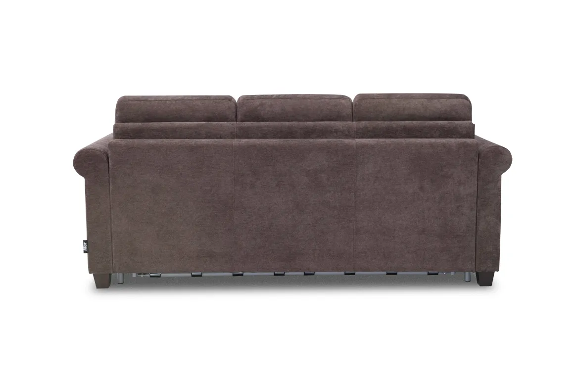 Drew Queen Sleeper Sofa In Mistral Chocolate