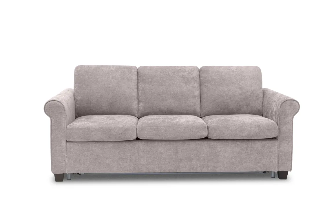 Drew Queen Sleeper Sofa In Mistral Chocolate