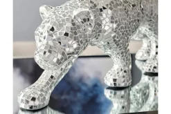 Drice Panther Sculpture In Black
