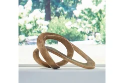 Dunnruck Sculpture In Antiqued Brass Finish