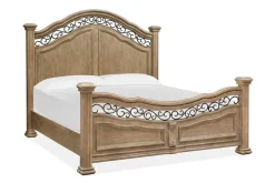 Durango Panel Bed In Willadeene, Queen