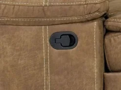 Dusty 6 Piece Reclining Sectional In Bonanza Silt