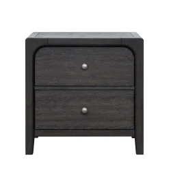 Easton Upholstered Bed, Dresser, Mirror & Nightstand In Natural, Ca King