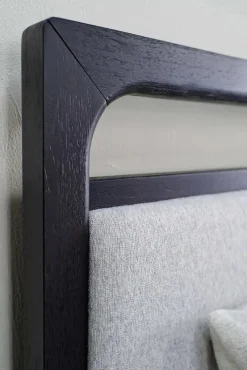 Easton Upholstered Bed In Natural, Ca King