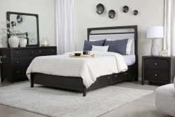 Easton Upholstered Storage Bed In Natural, Ca King
